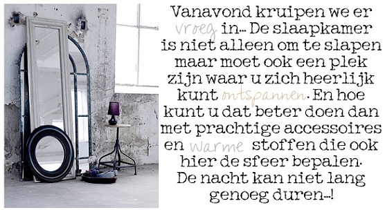 Slaapkamer gedicht