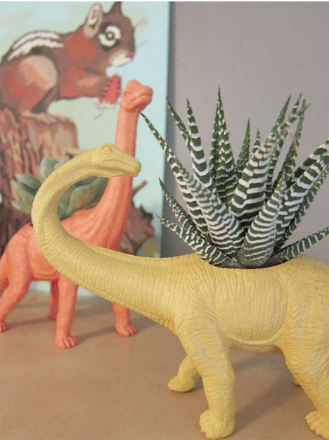Dieren als plantenbak