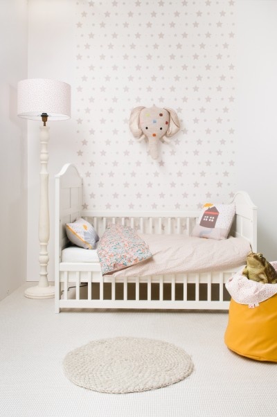 Babykamer behang olifant
