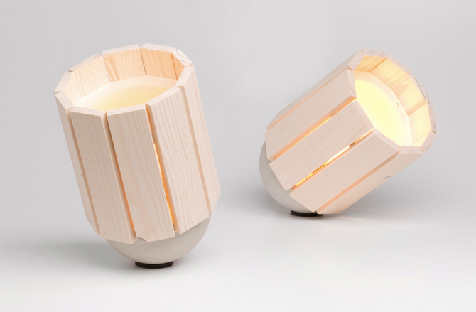 Baby Barrel lamp