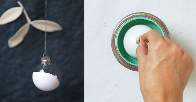 Een witte en zwarte kerst