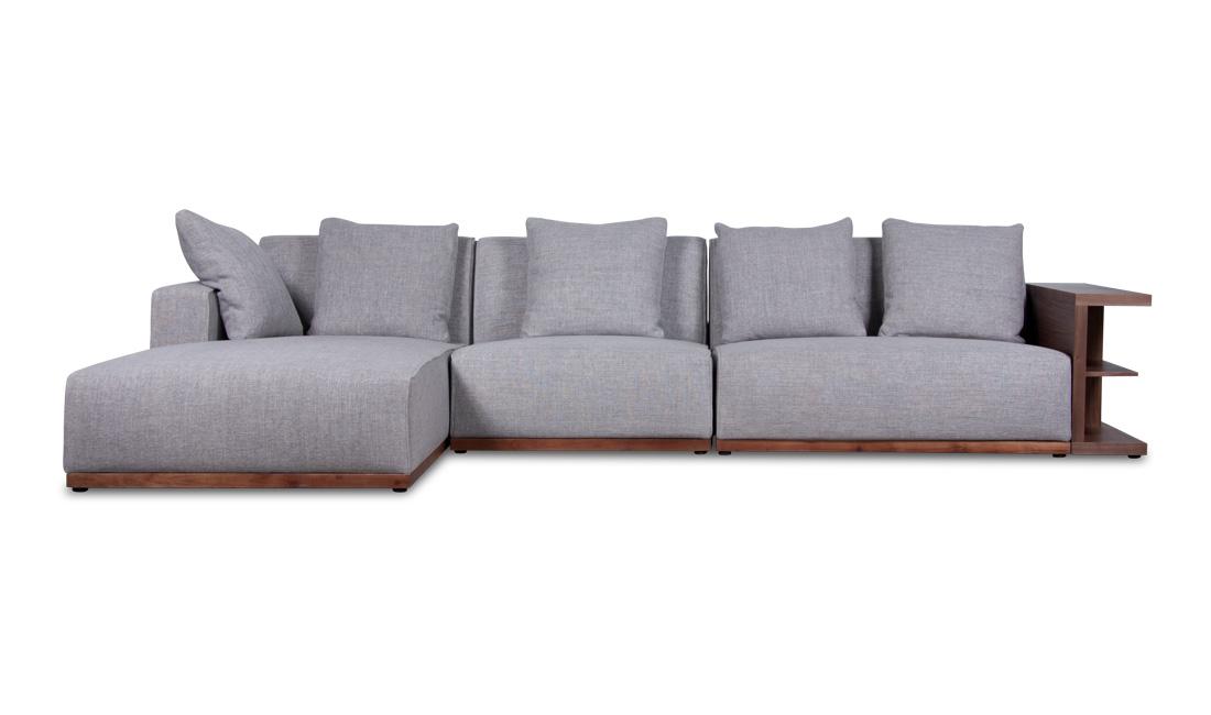 Scandinavisch Design interieurvormgeving grijs bankstel