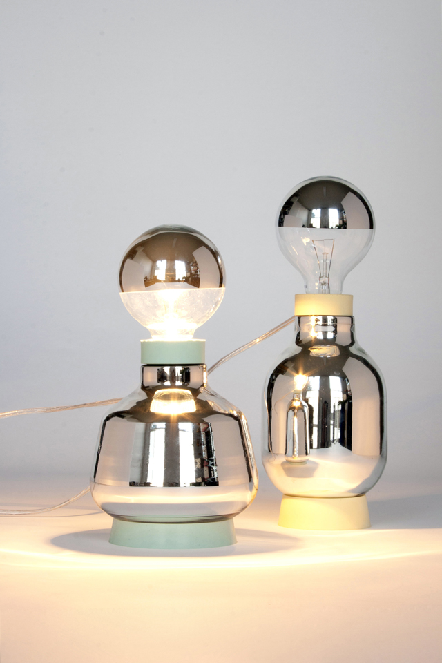 Glazen lampen