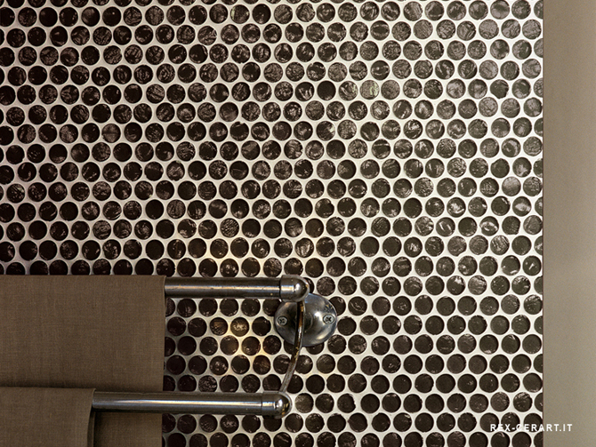 Houten tegel badkamer
