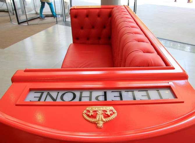 Icoon in huis telefooncel