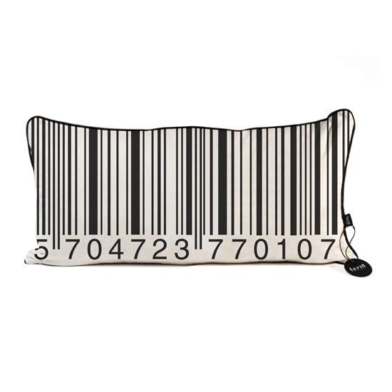 Barcode kussen