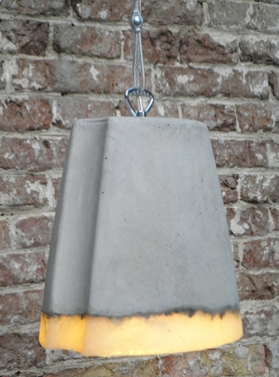 Lamp van beton