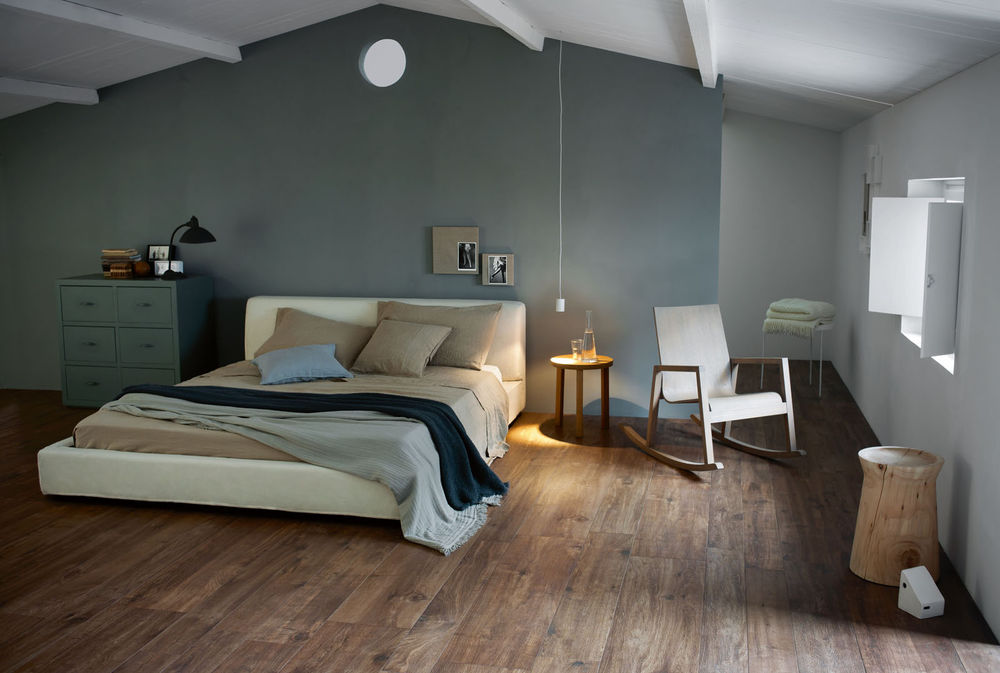 Keramisch hout in de slaapkamer