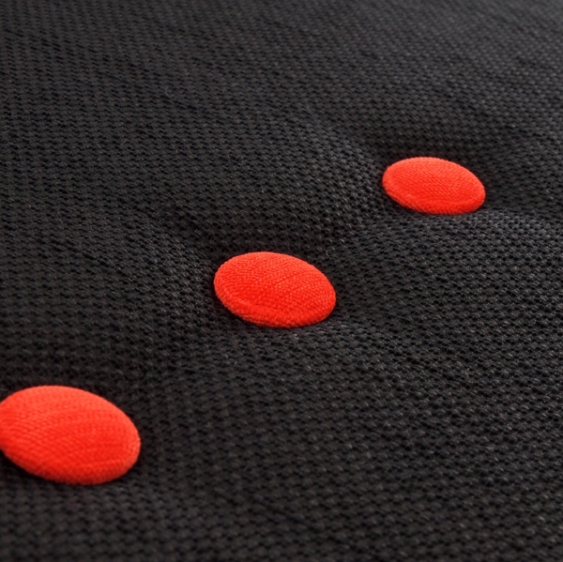 Retro stoel detail knopen