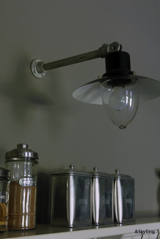 Lamp in keuken