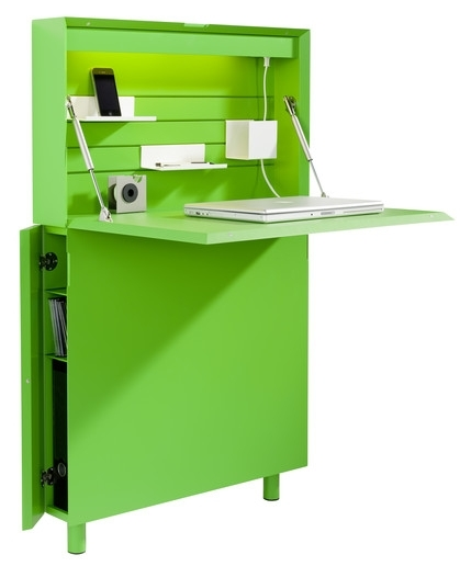 Werkplek voor je tablet groen