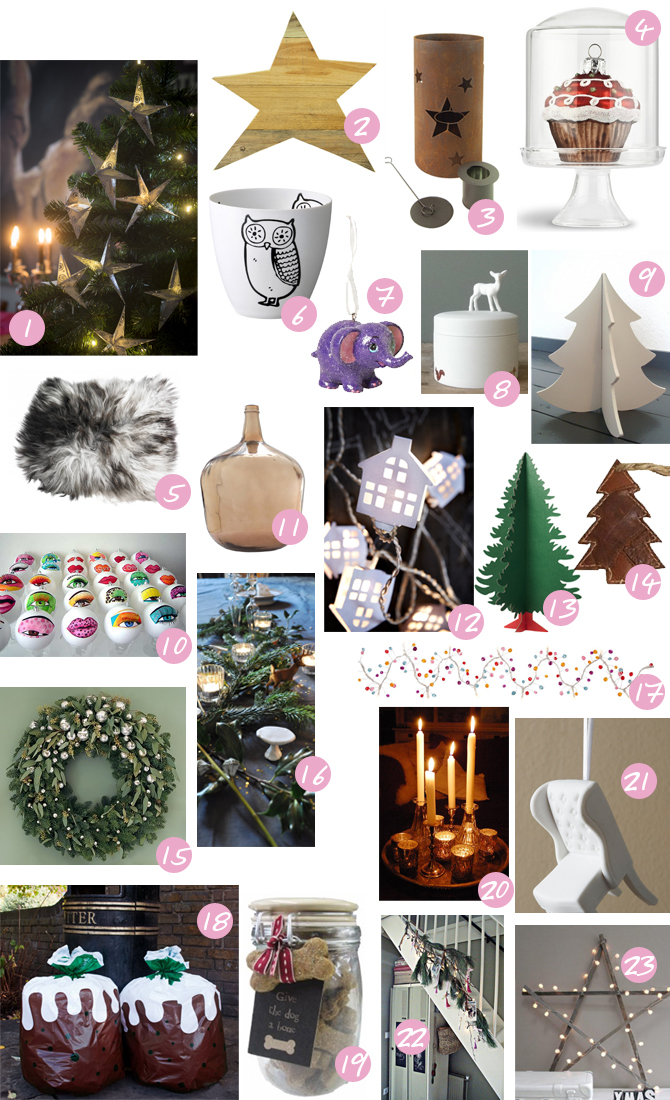 Alle kerst items op een rij!