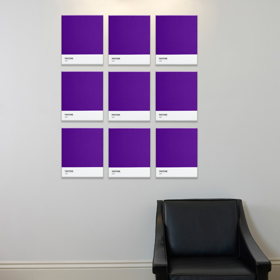 canvas prints van Pantone 2597 paars