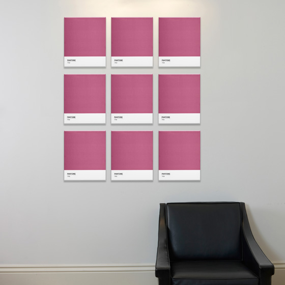 canvas prints van Pantone 7432 Roze