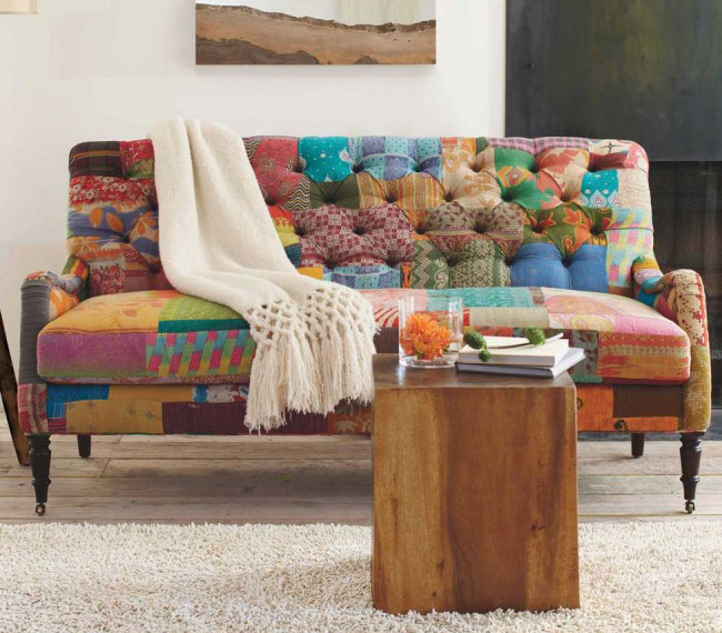 Kantha Loveseat