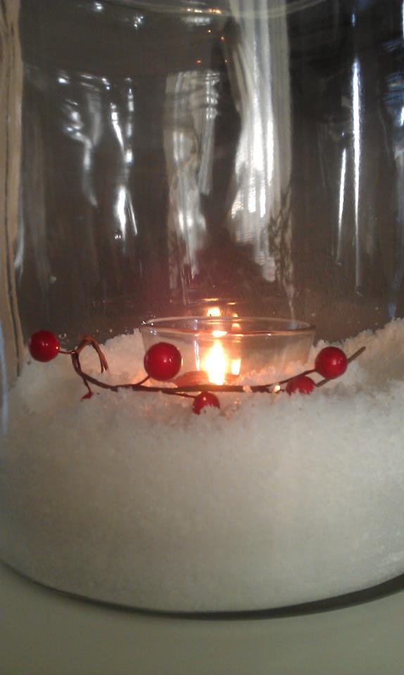 kaarsen met kerst