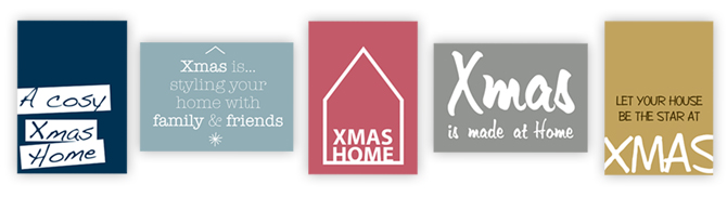 kerstkaarten interieur inspiratie