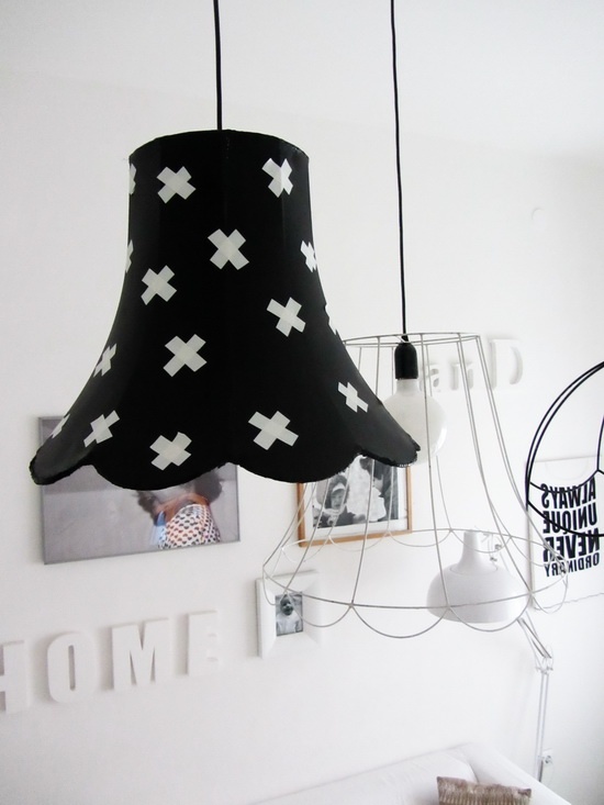 Mix match dhz retro design Brocante black white grappig Interieur