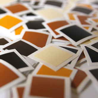 hert in verschillende kleuren