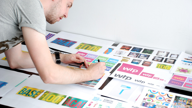 Opvallende verf. WTP ontwerp fase