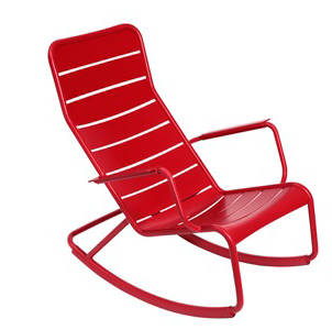 schommelstoel voor buiten rood