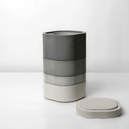 vaas van beton open