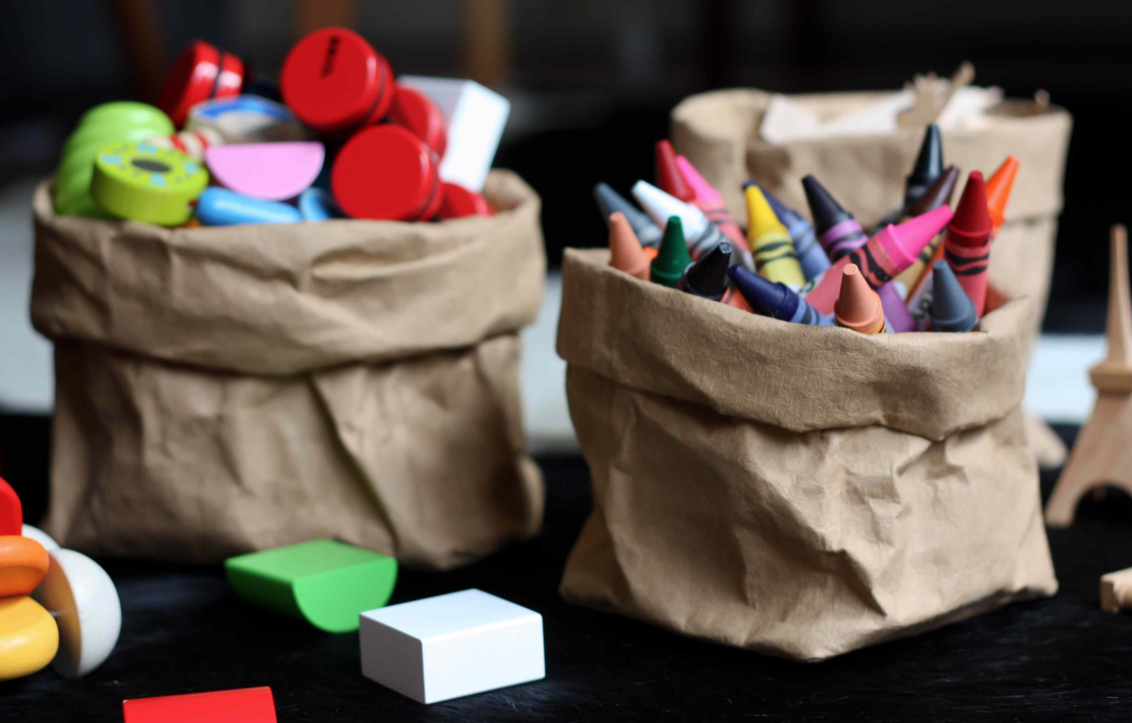 Wasbaar papier kleuren