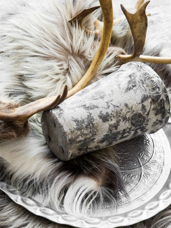 Haal de natuur in huis - met vachtjes en geweien