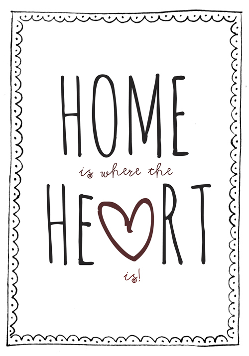Home is where the heart is; Creëer jouw lievelingshuis