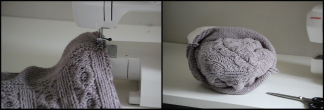 DIY - kussen maken van een oude trui