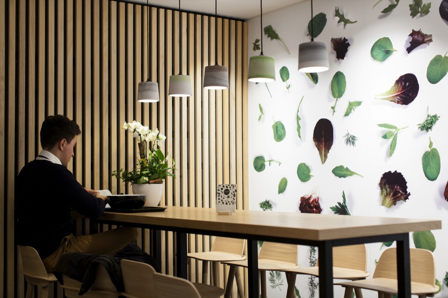 Beton-look hanglamp