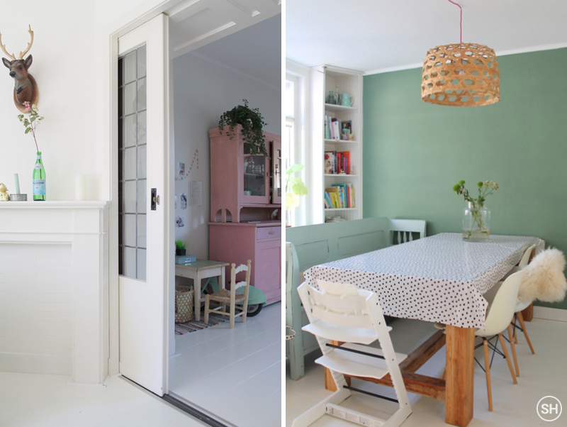 Binnenkijken in een kleurrijk huis