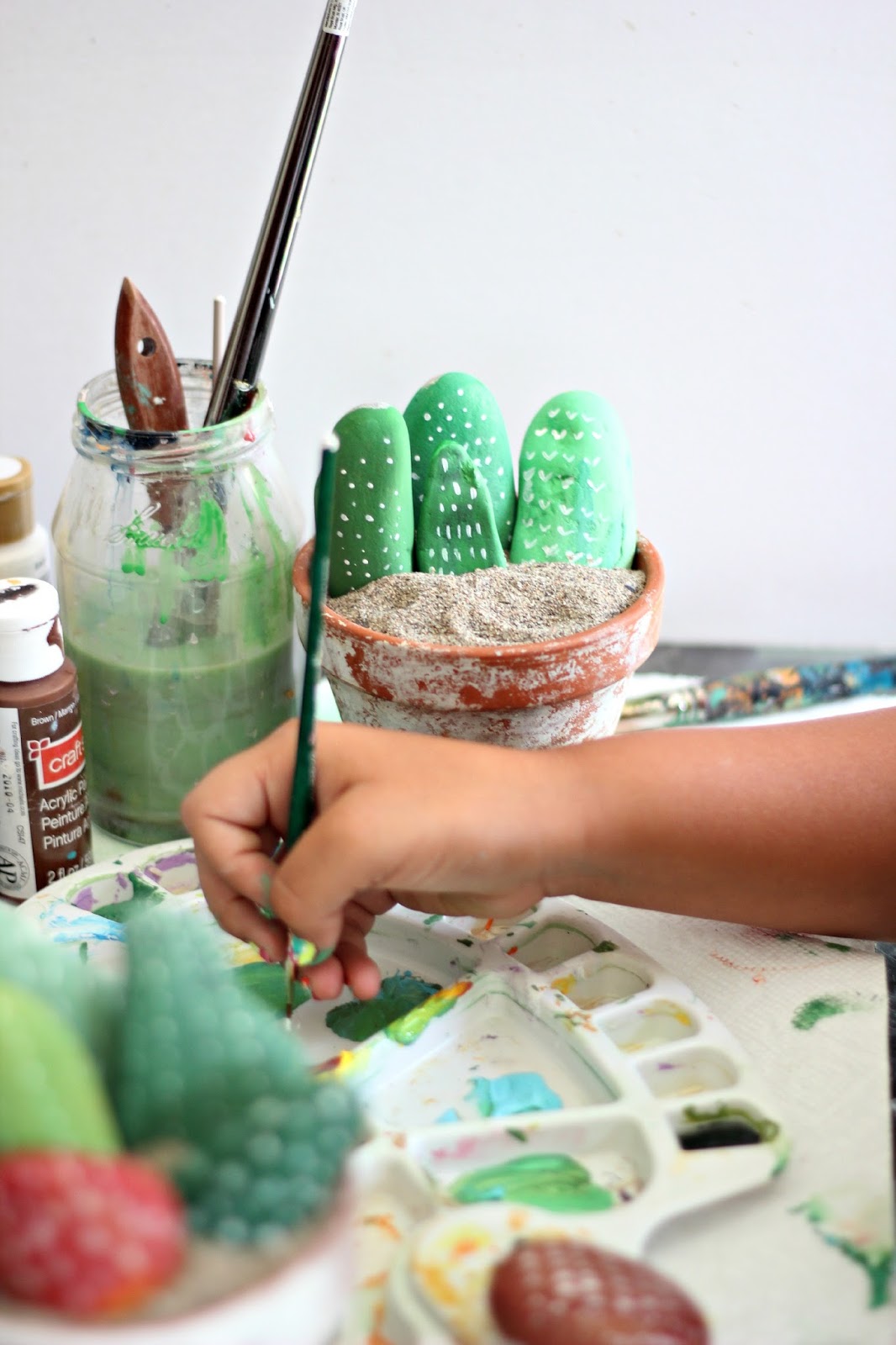 Cactussen maken met je kinderen
