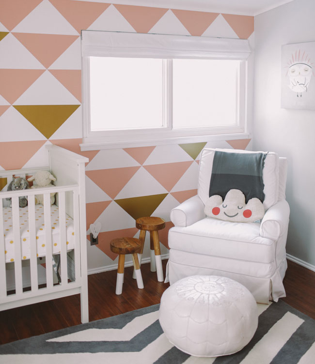 Een bijzondere muur in je babykamer