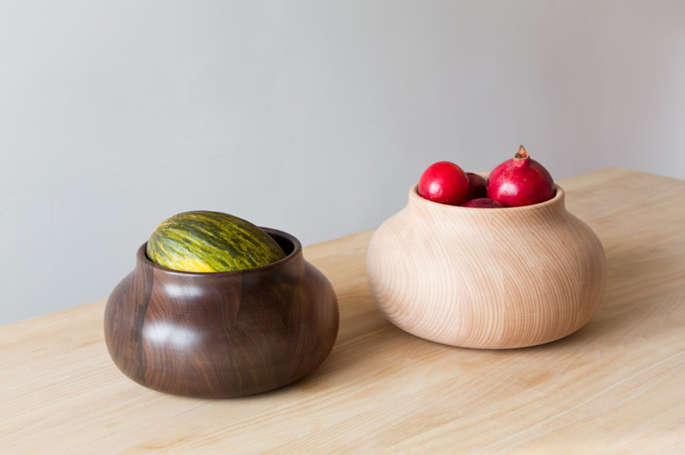 Houten schaal