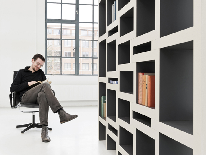 Meegroeiende boekenkast