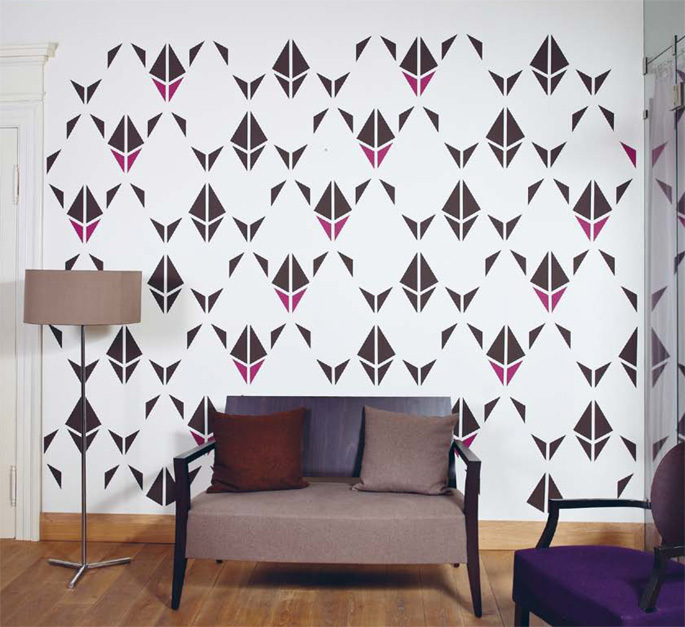 Modulair behang