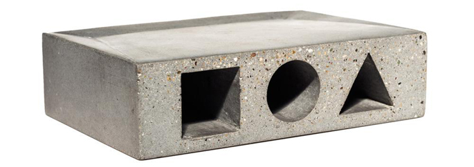 Sleutelrekje van beton