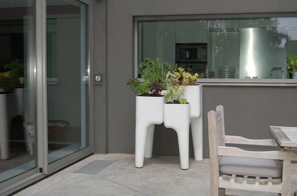 Stylish tuinieren terras