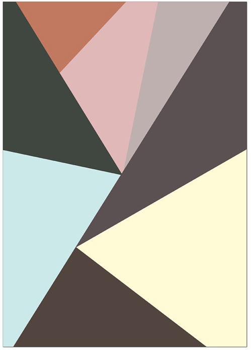 Woonwebwinkel abstracte print