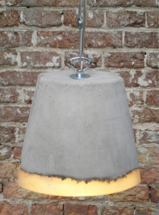 Lamp van beton