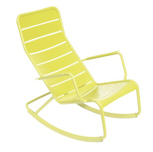 schommelstoel voor buiten geel