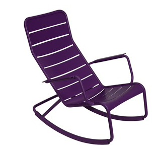 schommelstoel voor buiten paars