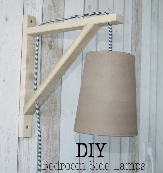 DIY Bedroom Side Lamps (Ikea Hack)