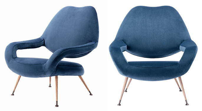 Design stoel van Gastone Rinaldi