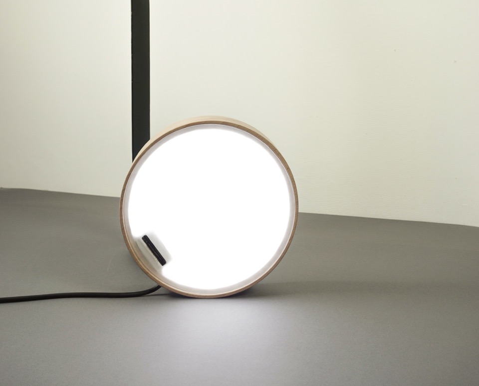 Flexibele design tafellamp met oosters tintje