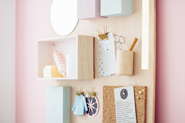 Maak een organizer van hout