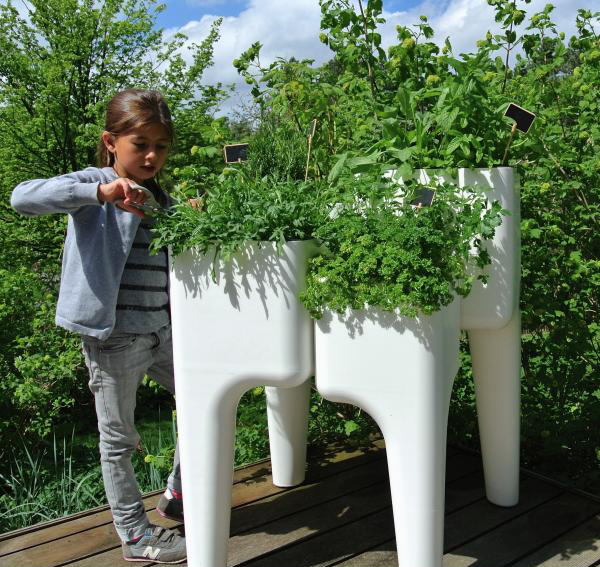 Stylish tuinieren kinderen