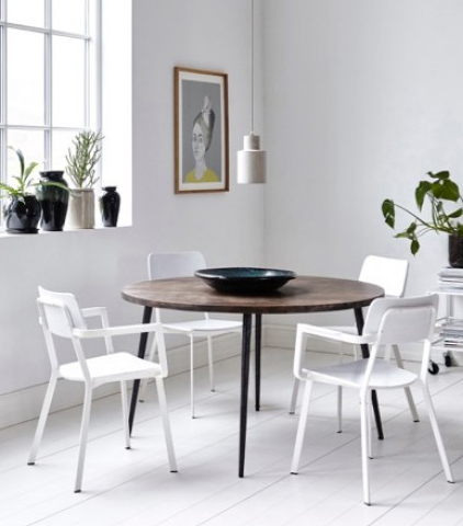 10 x eetkamerstoelen wit - Inspiraties - ShowHome.nl